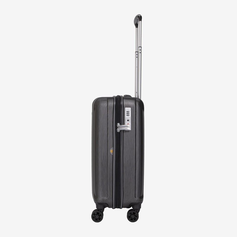 Cabin suitcase ENZO NORI PRIDE 55 cm 4 Wheels Polycarbonate Black